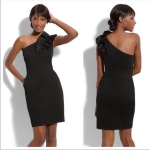 Trina Turk One Shoulder LBD